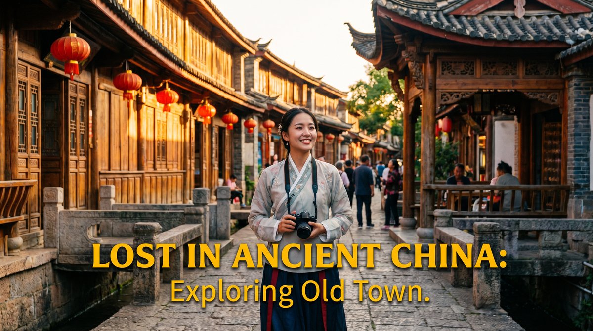 印象足拍旅行VLOG视频《古镇探秘》